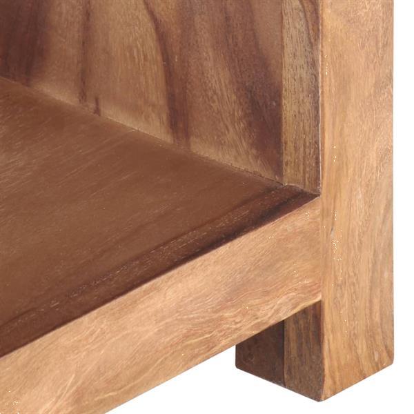 Grote foto vidaxl table basse 110x45x30 cm bois solide huis en inrichting eettafels