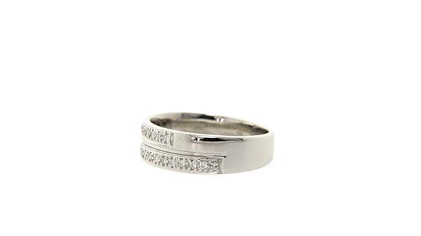 Grote foto witgouden ring met diamant 14 krt 625 sieraden tassen en uiterlijk ringen voor haar