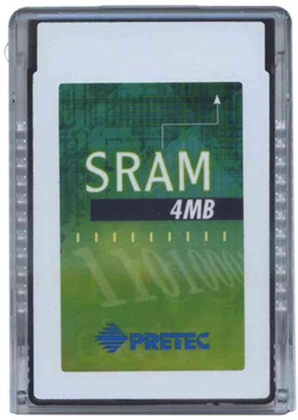 Grote foto 4mb pretec sram card w o attrib memory 20 85 c computers en software geheugens