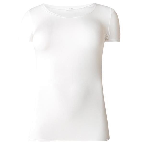 Grote foto perfect line t shirt ivory 003 kleding dames ondergoed