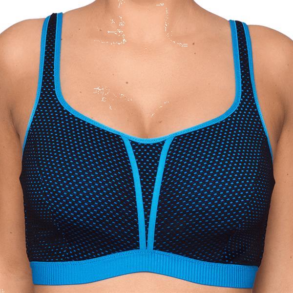 Grote foto the mesh voorgevormde sport bh 007 kleding dames ondergoed