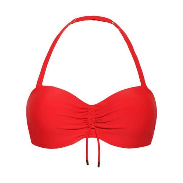 Grote foto chinese red multiway bikinitop 006 kleding dames badmode en zwemkleding