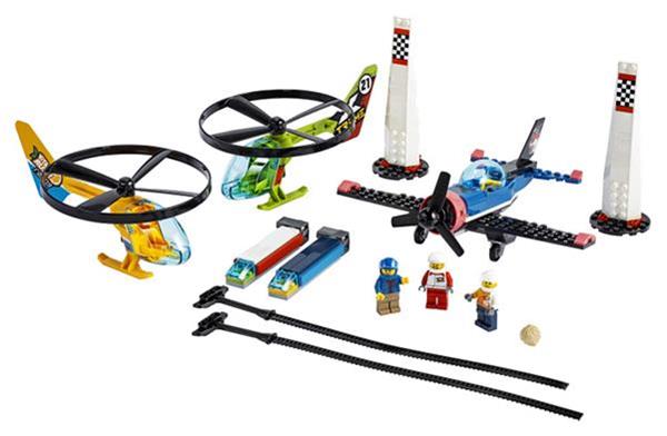 Grote foto lego city 60260 air race kinderen en baby duplo en lego