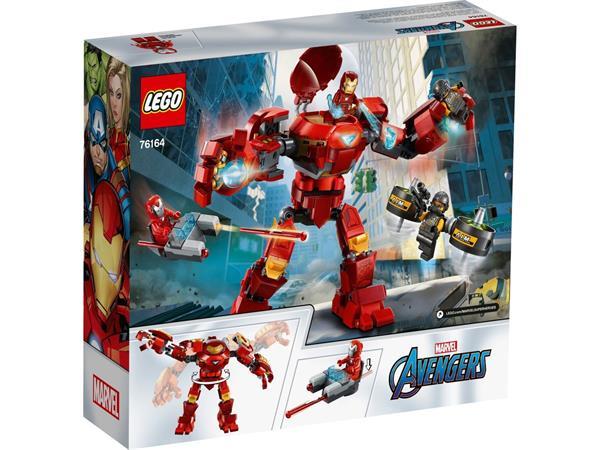 Grote foto lego super heroes 76164 iron man hulkbuster versus a.i.m. ag kinderen en baby duplo en lego