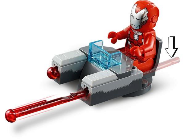 Grote foto lego super heroes 76164 iron man hulkbuster versus a.i.m. ag kinderen en baby duplo en lego