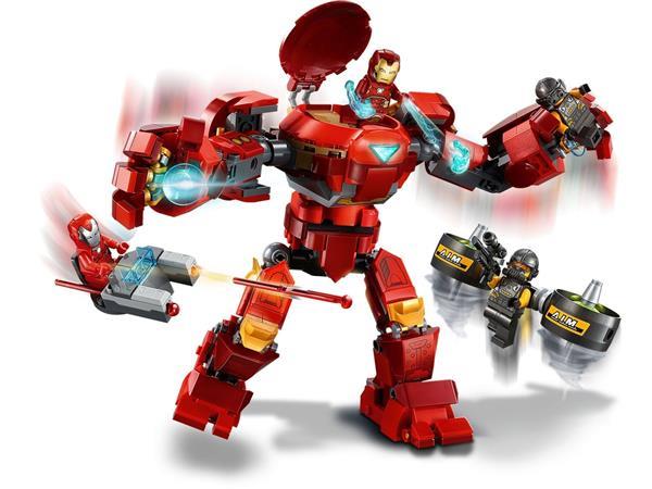 Grote foto lego super heroes 76164 iron man hulkbuster versus a.i.m. ag kinderen en baby duplo en lego