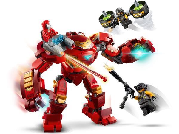 Grote foto lego super heroes 76164 iron man hulkbuster versus a.i.m. ag kinderen en baby duplo en lego