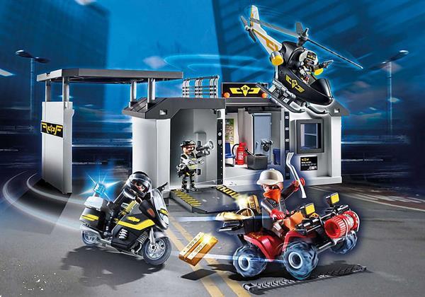Grote foto playmobil city action 70338 meeneem sie centrale kinderen en baby duplo en lego