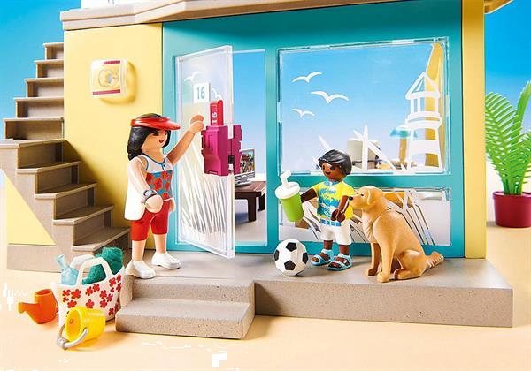 Grote foto playmobil family fun 70434 playmo strandhotel kinderen en baby duplo en lego