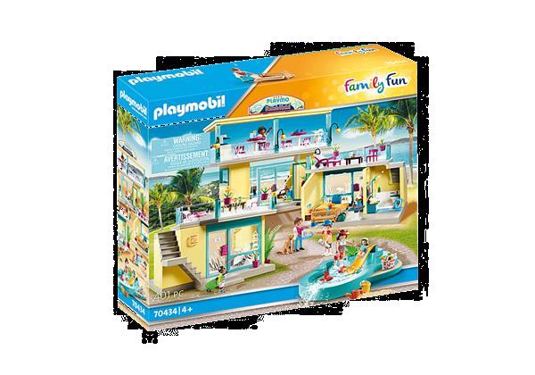 Grote foto playmobil family fun 70434 playmo strandhotel kinderen en baby duplo en lego