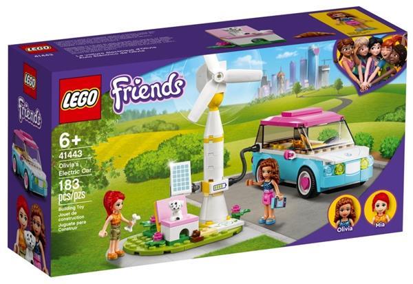 Grote foto lego friends 41443 olivia elektrische auto kinderen en baby duplo en lego