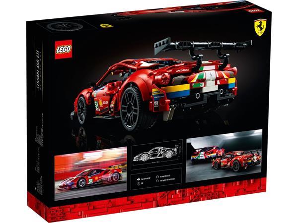 Grote foto lego technic 42125 technic 42125 ferrari 488 gte kinderen en baby duplo en lego