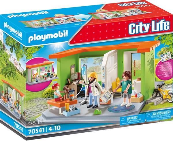 Grote foto playmobil city life 70541 mijn kinderarts kinderen en baby duplo en lego