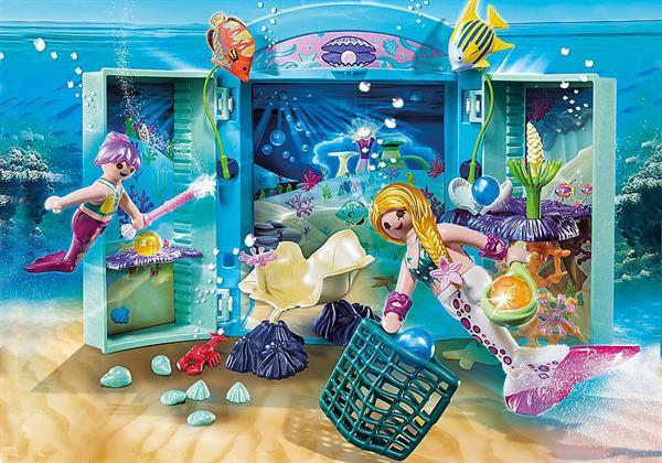 Grote foto playmobil magic 70509 magical mermaid play box kinderen en baby duplo en lego