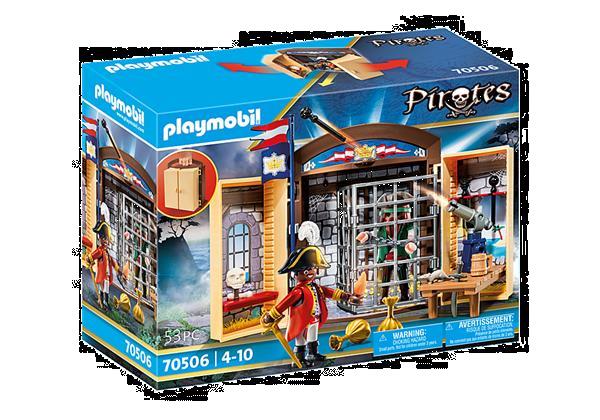 Grote foto playmobil pirate 70506 adventure play box kinderen en baby duplo en lego
