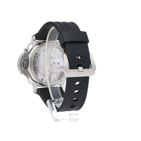 Grote foto panerai horloge luminor marina 1950 47 mm 3 days power reser kleding dames horloges