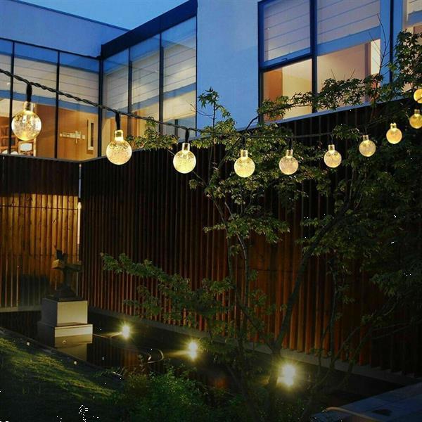 Grote foto 5 meter solar led lichtketting met lampen 20 huis en inrichting woningdecoratie