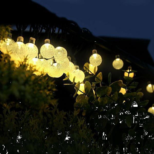 Grote foto 5 meter solar led lichtketting met lampen 20 huis en inrichting woningdecoratie