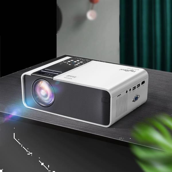 Grote foto td90 mini led projector met tripod statief mini beamer hom audio tv en foto videoprojectoren