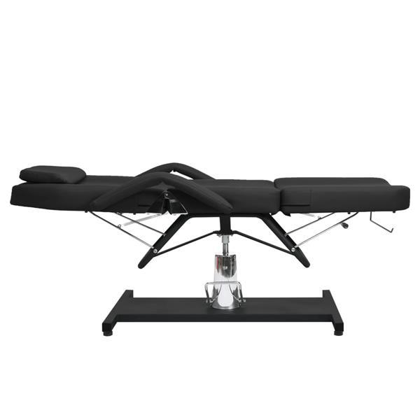 Grote foto vidaxl massagetafel 180x62x 87 112 cm zwart beauty en gezondheid massage