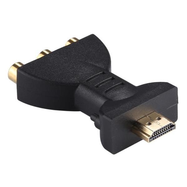 Grote foto gold plated hdmi male to 3 rca video audio adapter av compon computers en software overige