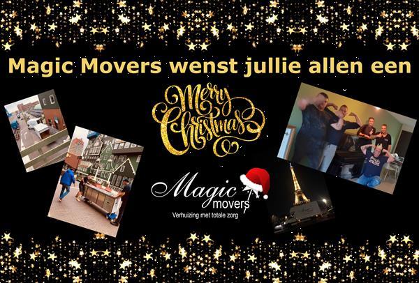 Grote foto magic movers wenst u allen fijne feestdagen diensten en vakmensen verhuizingen