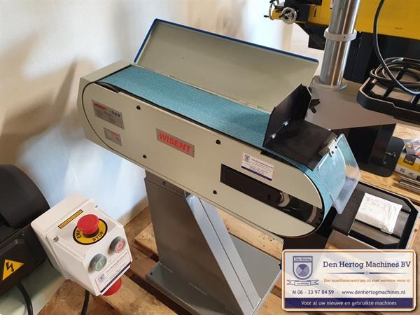 Grote foto wisent bsm 150 bandslijpmachine 400v bandschuurmachine doe het zelf en verbouw schuurmachines