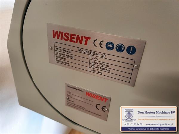 Grote foto wisent bsm 150 bandslijpmachine 400v bandschuurmachine doe het zelf en verbouw schuurmachines