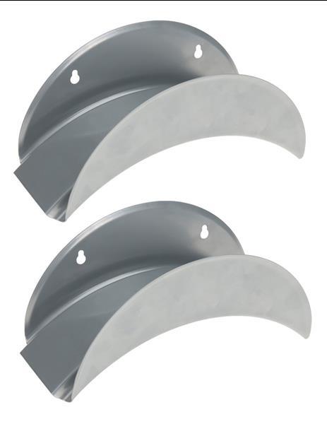 Grote foto 2 x 3x tuinslanghouder metaal 29 x 13 cm huis en inrichting keukenbenodigdheden