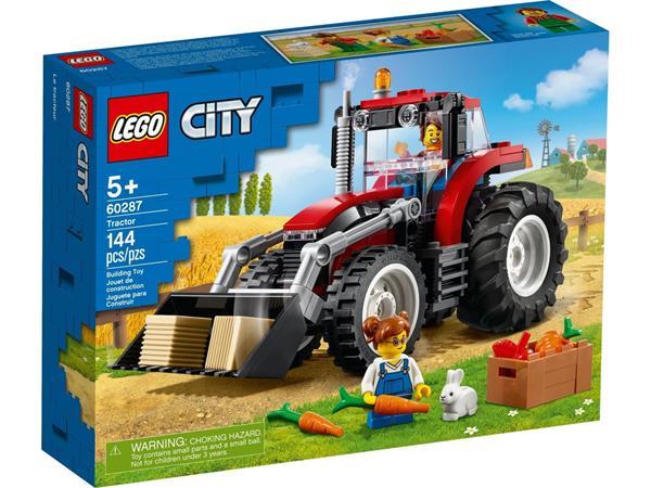 Grote foto lego city 60287 tractor kinderen en baby duplo en lego