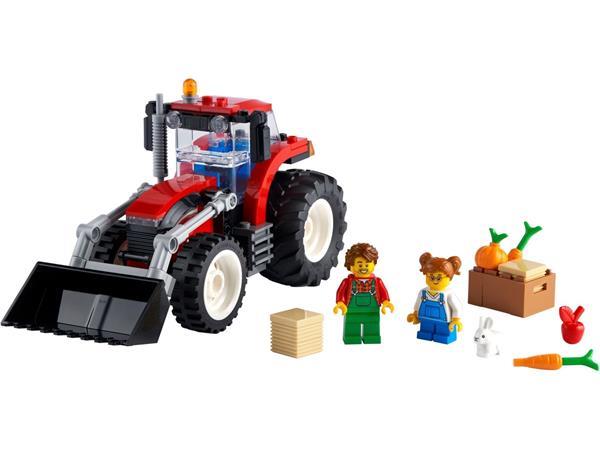 Grote foto lego city 60287 tractor kinderen en baby duplo en lego