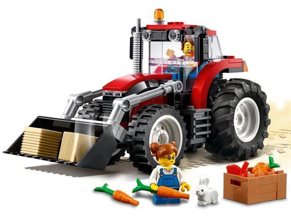 Grote foto lego city 60287 tractor kinderen en baby duplo en lego