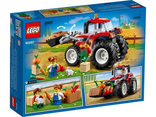 Grote foto lego city 60287 tractor kinderen en baby duplo en lego