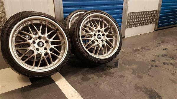 Grote foto 19 dotz breedset et 20 naaf 74.1 bmw e39 e60 auto onderdelen banden en velgen