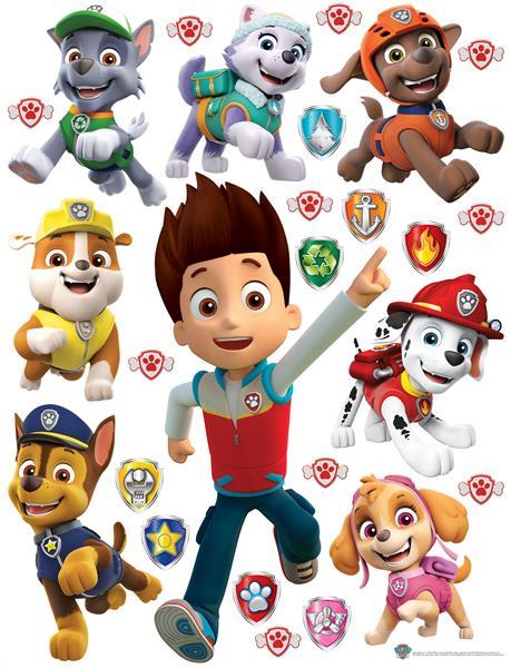 Grote foto paw patrol fotobehang l kinderen en baby inrichting en decoratie