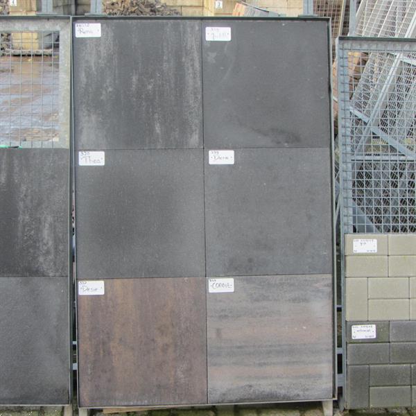 Grote foto terrastegels 60x60 60x30 50x50 30x30 a en b keus tuin en terras tegels en terrasdelen