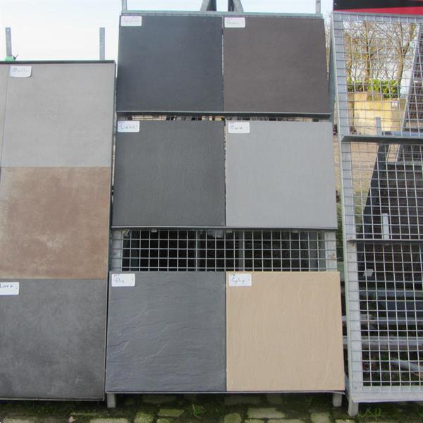 Grote foto terrastegels 60x60 60x30 50x50 30x30 a en b keus tuin en terras tegels en terrasdelen