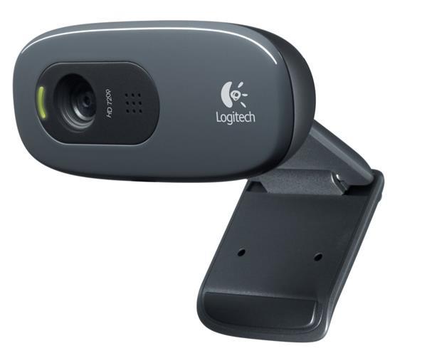 Grote foto c270 webcam 3 mp 1280 x 720 pixels usb 2.0 zwart computers en software webcams