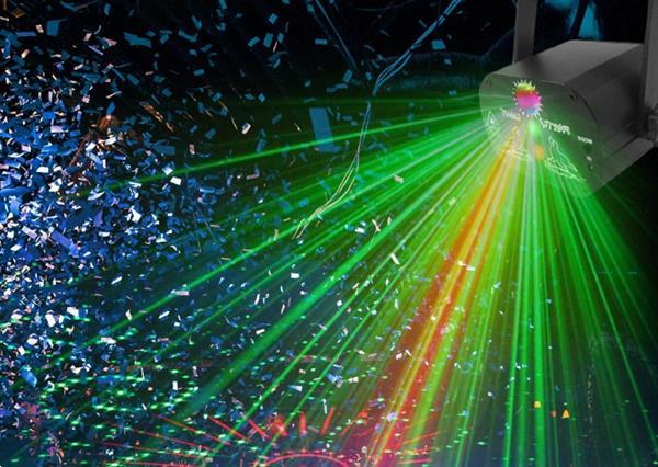 Grote foto laserlamp disco direct leverbaar muziek en instrumenten licht en laser