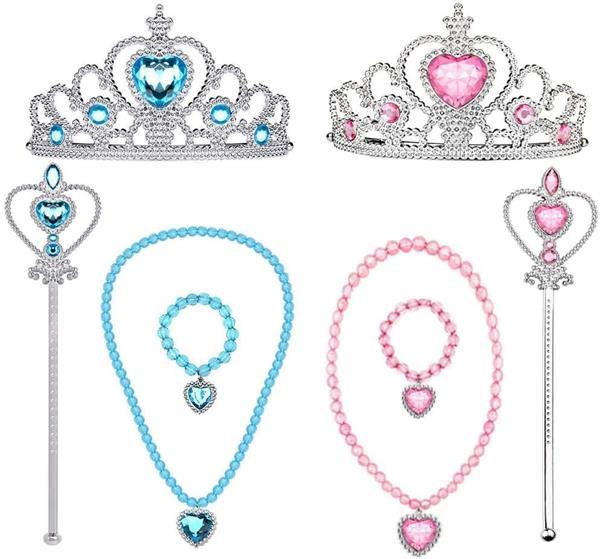 Grote foto prinsessen roze blauw accessoireset kinderen en baby overige