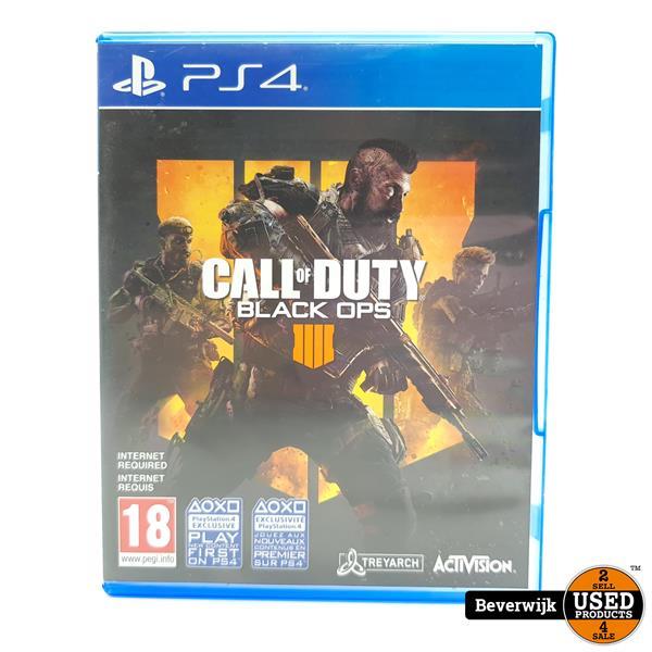 Grote foto call of duty black ops 4 ps4 game in nette staat spelcomputers games overige games