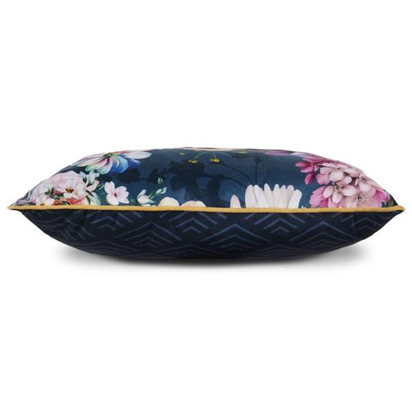 Grote foto descanso sierkussen novara 48x48 cm petrol huis en inrichting bedden