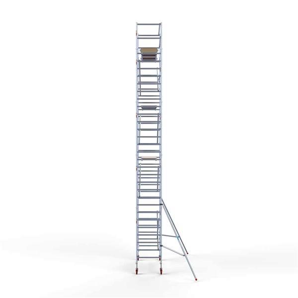Grote foto rolsteiger basis 90 x 250 x 10 2 meter werkhoogte met lichtg doe het zelf en verbouw ladders en trappen