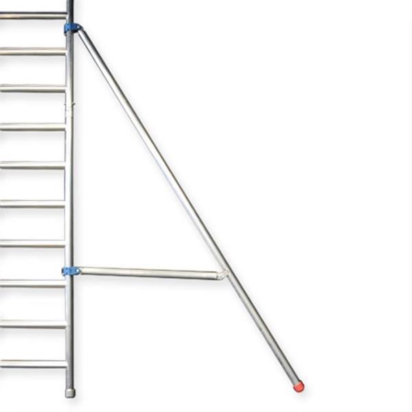 Grote foto rolsteiger basis 90 x 250 x 10 2 meter werkhoogte met lichtg doe het zelf en verbouw ladders en trappen
