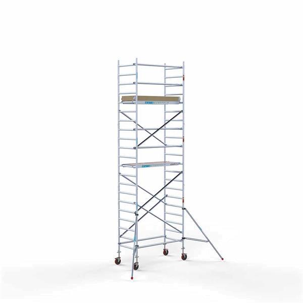 Grote foto rolsteiger basis 90 x 190 x 7 2 meter werkhoogte met lichtge doe het zelf en verbouw ladders en trappen