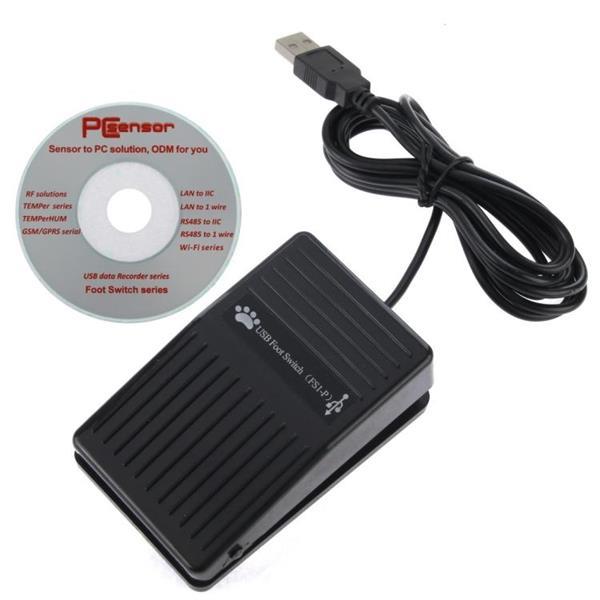 Grote foto usb foot pedal control switch game pad keyboard adapter for computers en software overige computers en software