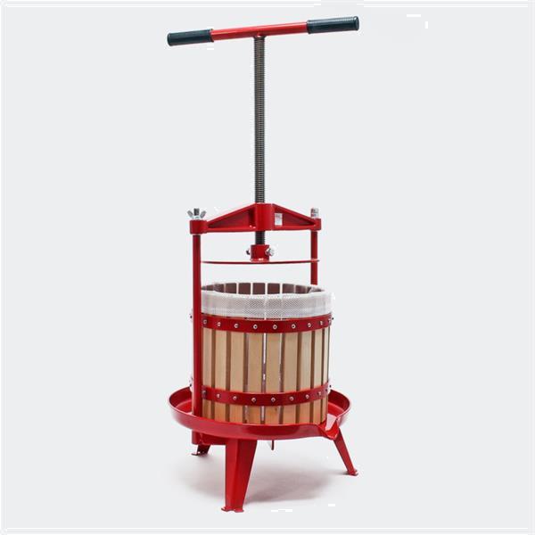 Grote foto spindelpers fruitpers wijnpers druivenpers hout 12 liter witgoed en apparatuur keukenmachines