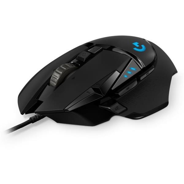 Grote foto logitech g502 hero wired gaming mouse with 11 buttons lengt computers en software toetsenborden