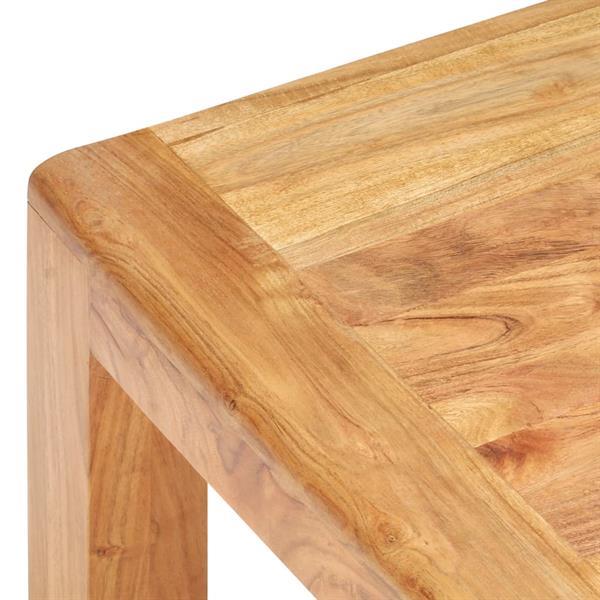 Grote foto vidaxl table basse 110x60x35 cm bois d acacia massif huis en inrichting eettafels