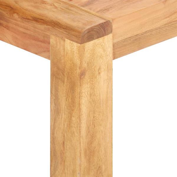 Grote foto vidaxl table basse 110x60x35 cm bois d acacia massif huis en inrichting eettafels